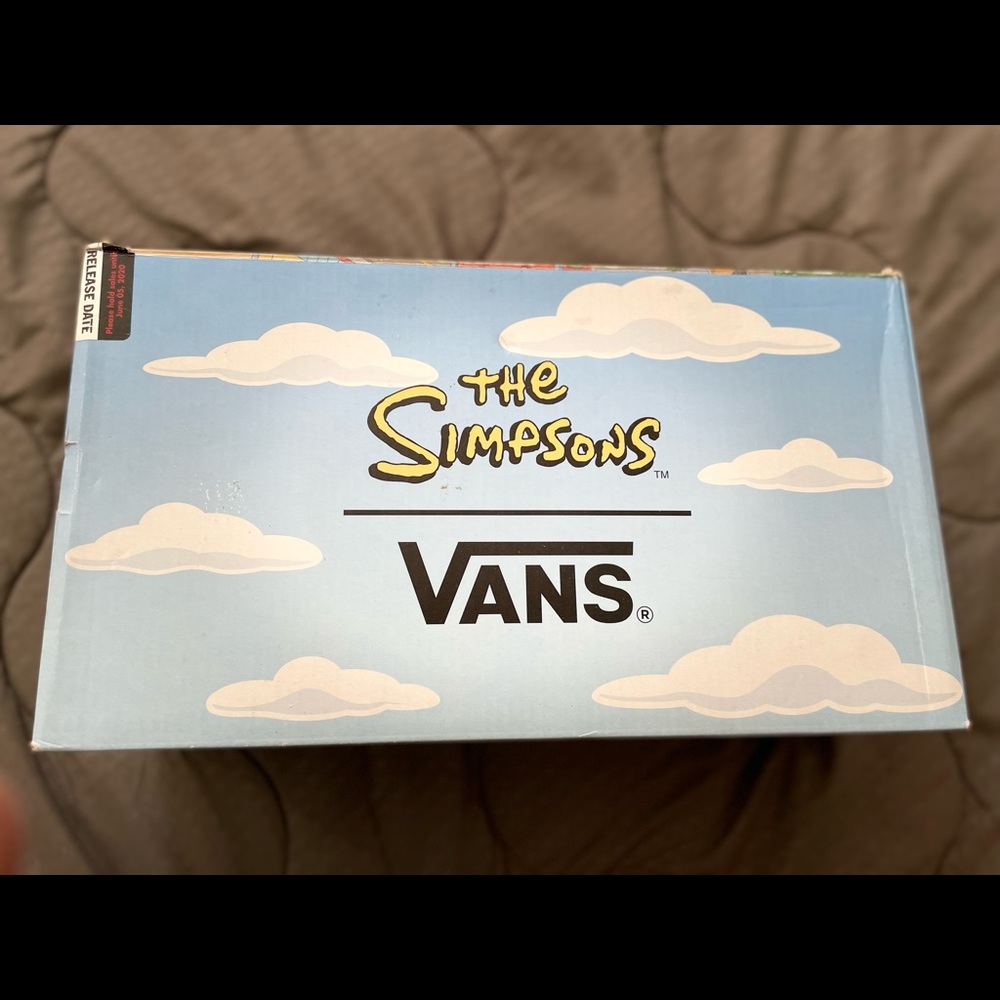 The Simpson slip on vans